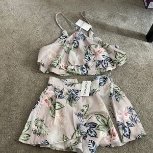 Two piece set with tags still on